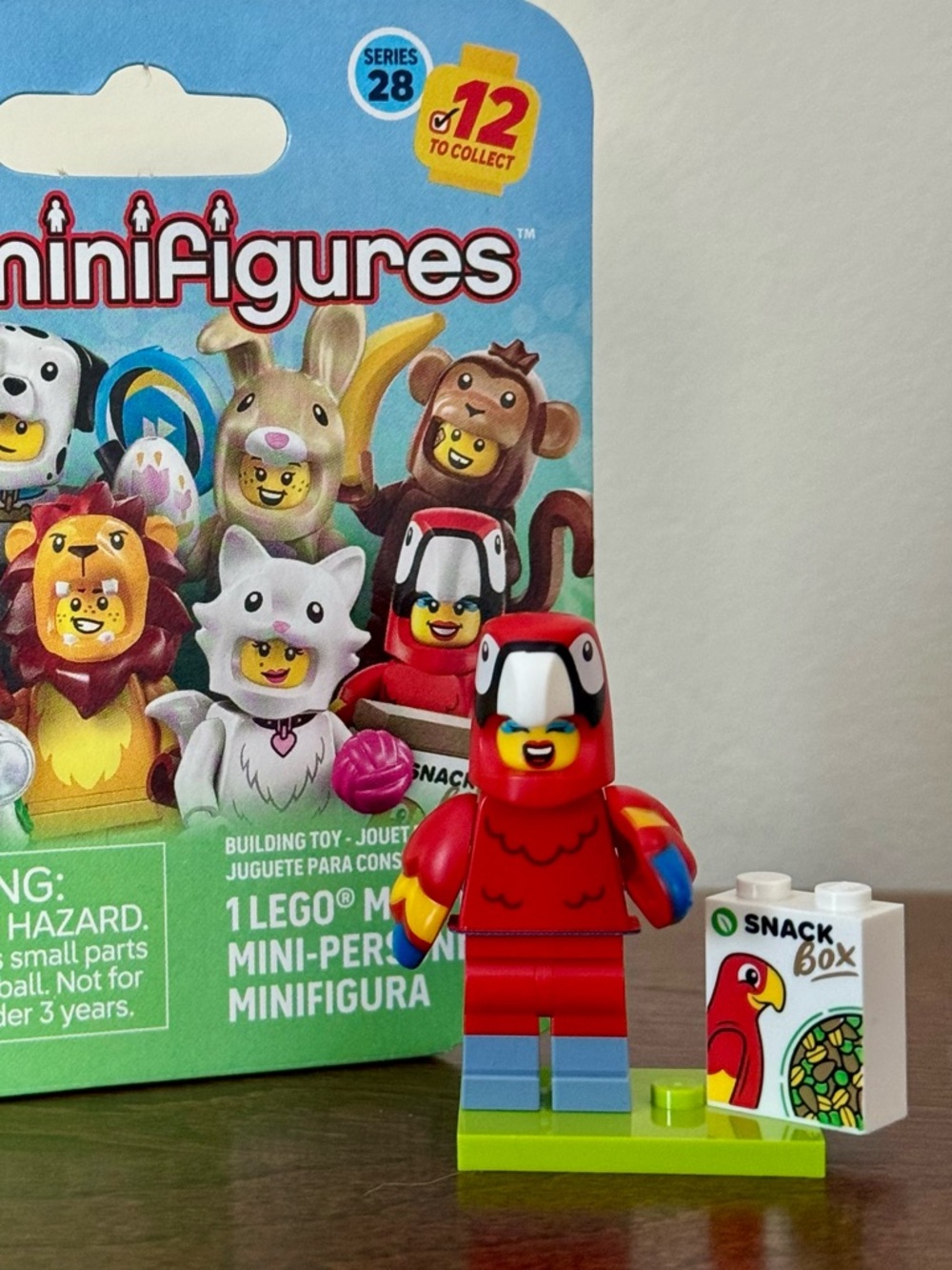 Lego Minifigures Series 28 SEALED Bird Parrot Macaw Costume - 71051